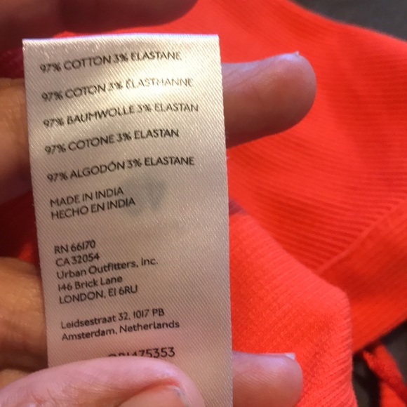 Maeve Orange One Shoulder Top - Picture 6 of 6